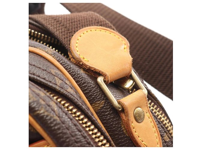 Borsa a Spalla Reporter PM Louis Vuitton Marrone Monogramma - vista 8