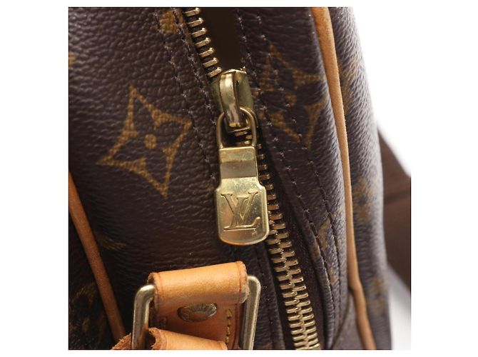Borsa a Spalla Reporter PM Louis Vuitton Marrone Monogramma - vista 9