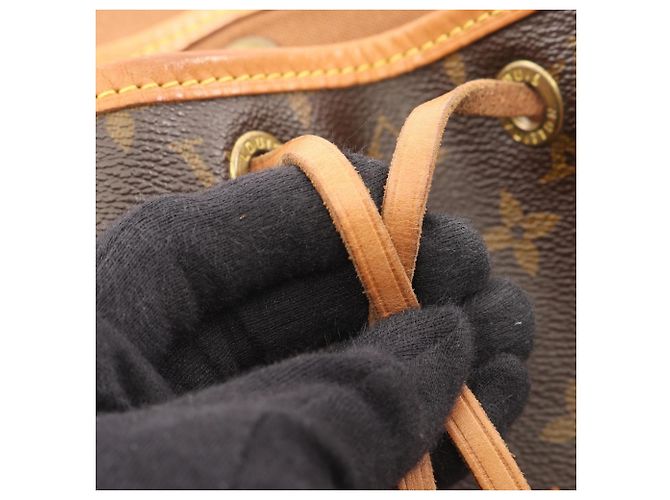 Zaino Montsouris MM Louis Vuitton Marrone Monogramma - vista 10