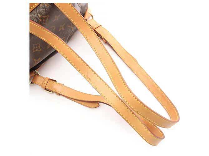 Zaino Montsouris MM Louis Vuitton Marrone Monogramma - vista 12