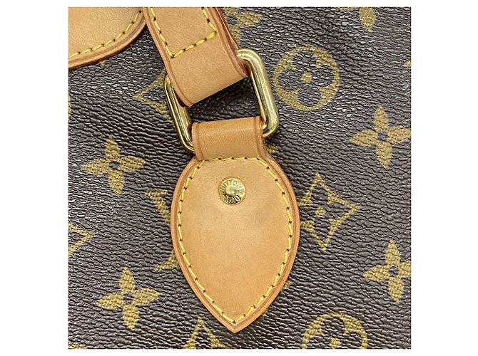 Borsa Louis Vuitton Monogram Palermo PM Marrone - vista 10