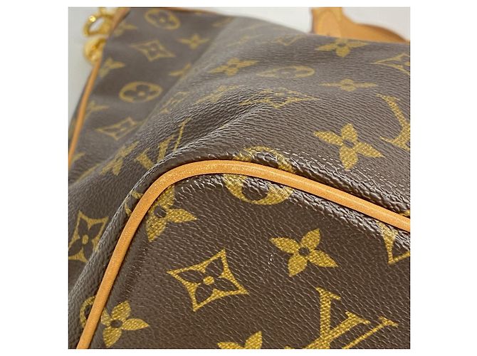 Borsa Louis Vuitton Monogram Palermo PM Marrone - vista 8