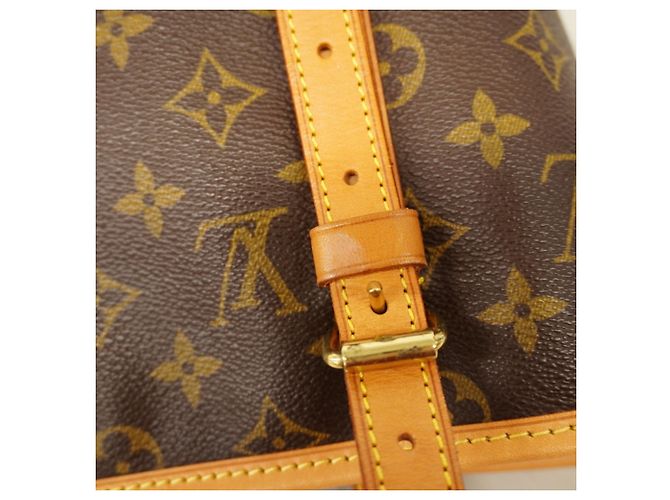 Borsa Tote Monogram Bucket GM Louis Vuitton M42236 Marrone - vista 10