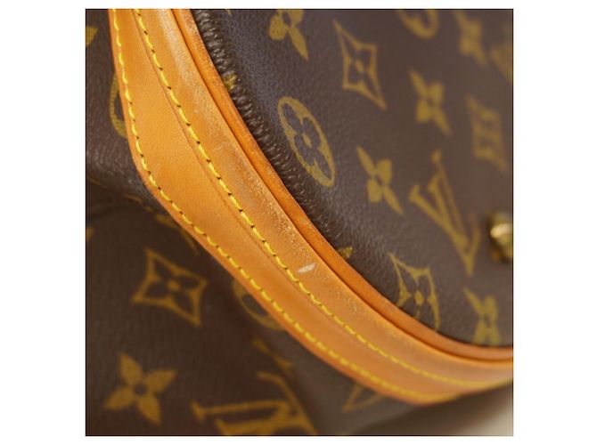 Borsa Tote Monogram Bucket GM Louis Vuitton M42236 Marrone - vista 6