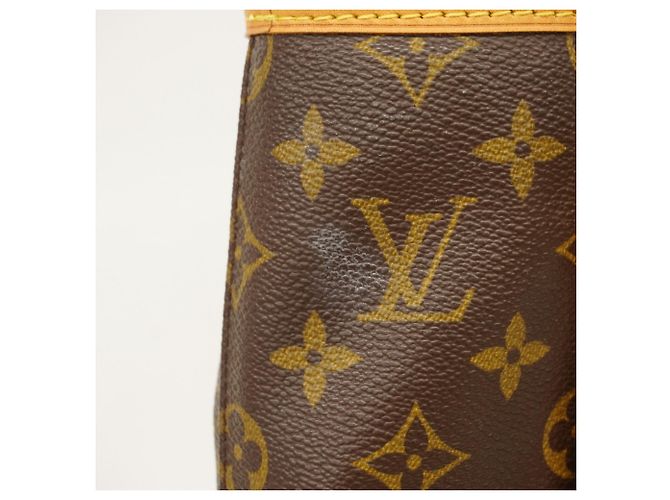 Borsa Tote Monogram Bucket GM Louis Vuitton M42236 Marrone - vista 8