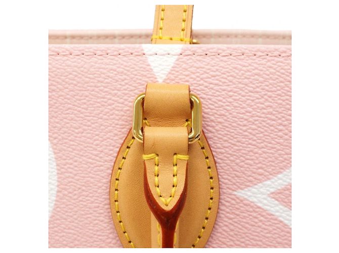 Borsa Tote OnTheGo GM Monogram Gigante Louis Vuitton Rosa - vista 6