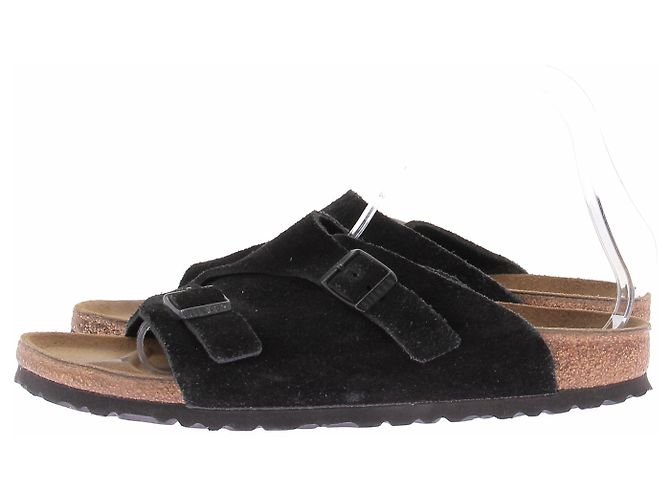Sandali Birkenstock in scamosciato beige Taglia 40 - vista 3