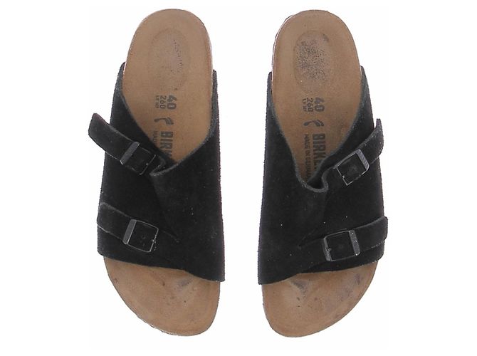 Sandali Birkenstock in scamosciato beige Taglia 40 - vista 6