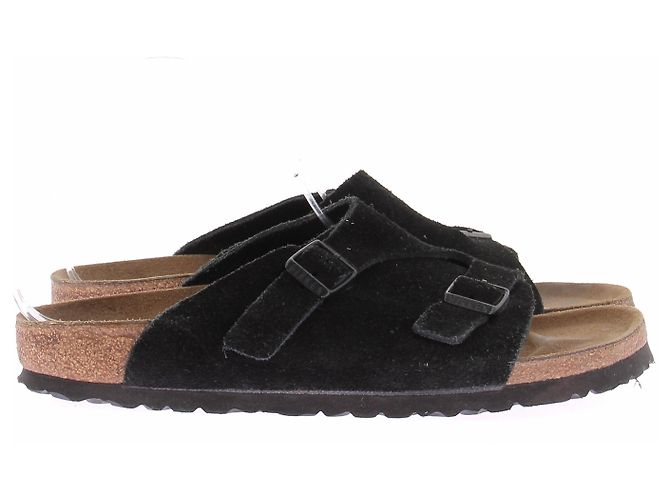 Sandali Birkenstock in scamosciato nero taglia 40 - vista 3