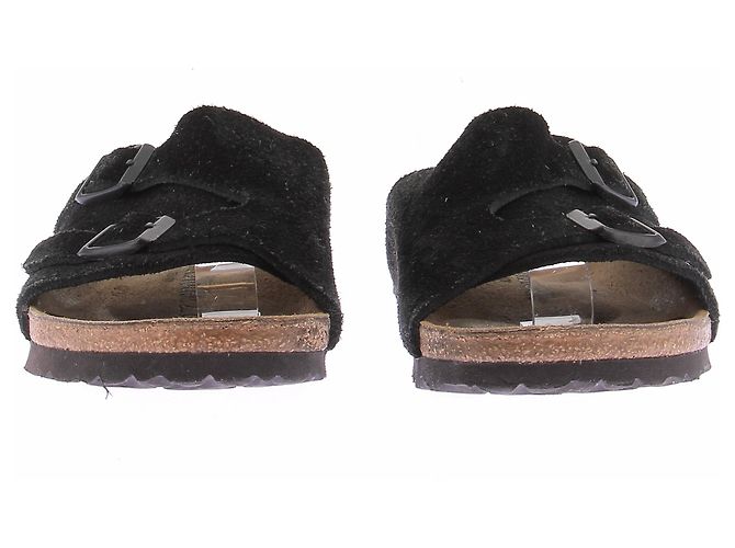 Sandali Birkenstock in scamosciato nero taglia 40 - vista 4