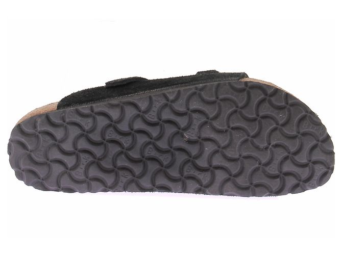 Sandali Birkenstock in scamosciato nero taglia 40 - vista 7