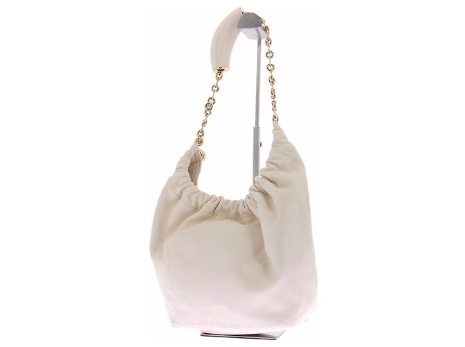 Loewe Squeeze bag beige leather - view 2