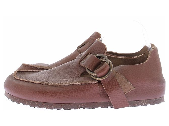 Birkenstock Mules fermés cuir marron - view 3
