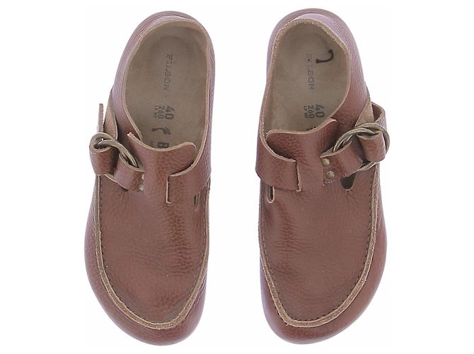 Birkenstock Mules fermés cuir marron - view 6