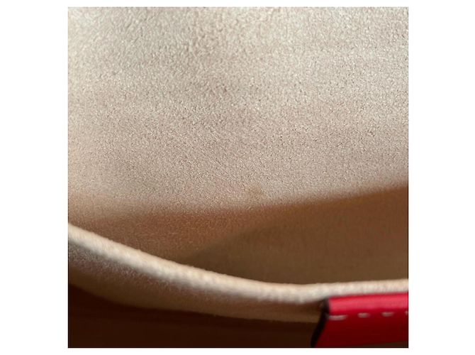 Borsa a Spalla Gucci GG Apple Padlock Rosso Multicolore Beige - vista 15