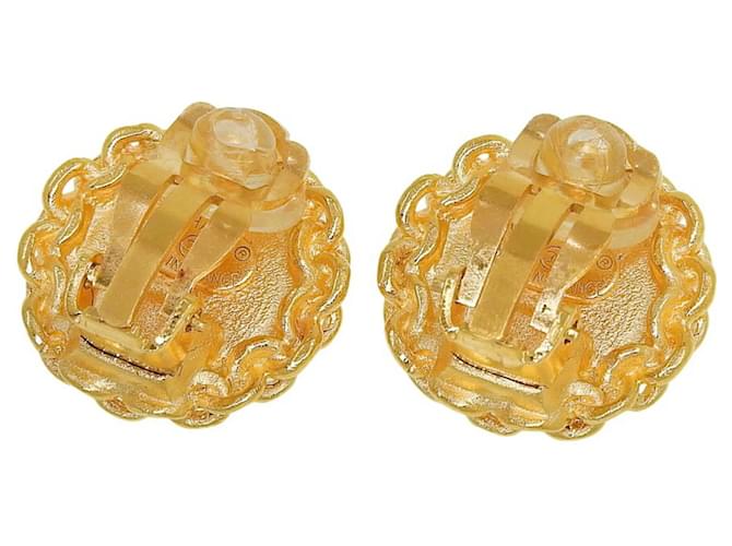 Orecchini Clip Coco Mark di Chanel D'oro - vista 2