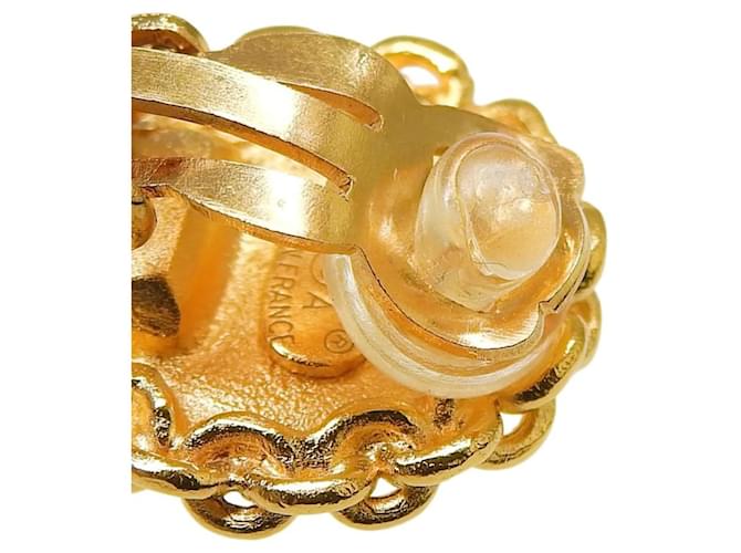 Orecchini Clip Coco Mark di Chanel D'oro - vista 5