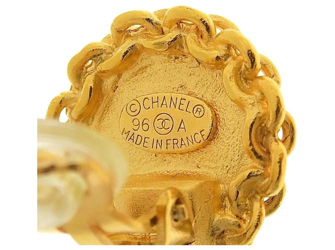 Orecchini Clip Coco Mark di Chanel D'oro - vista 6