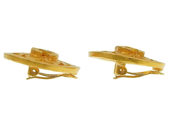 Orecchini Clip Coco Mark di Chanel D'oro - vista 4