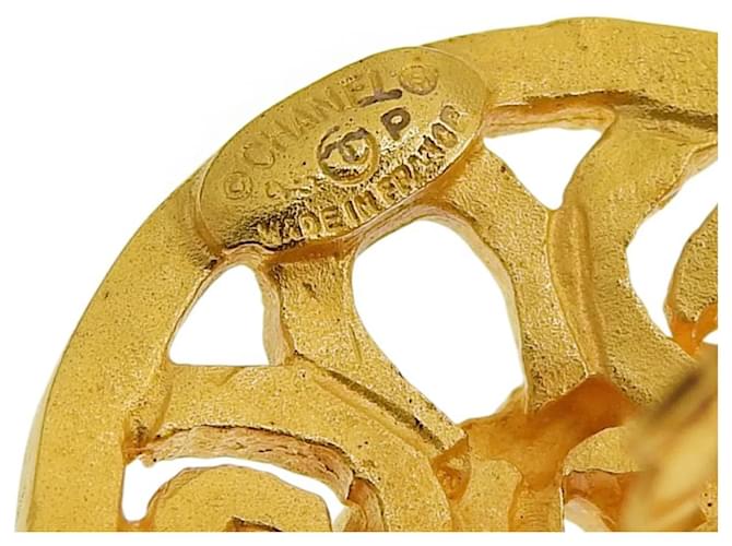 Orecchini Clip Coco Mark di Chanel D'oro - vista 7