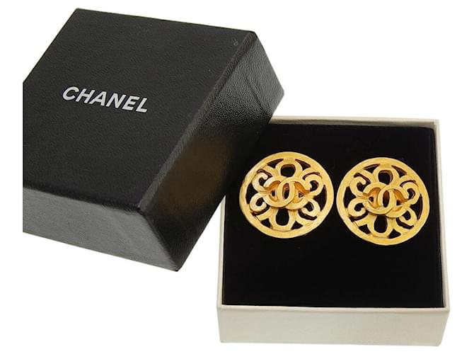 Orecchini Clip Coco Mark di Chanel D'oro - vista 8