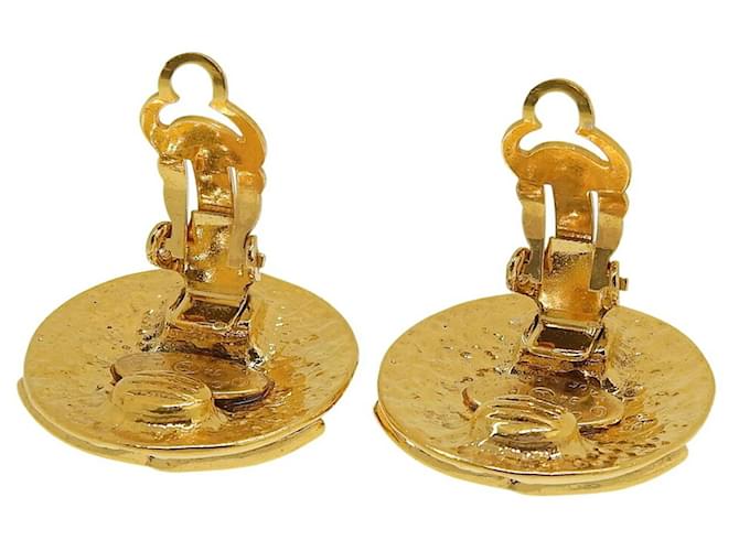 Orecchini Clip Coco Mark di Chanel D'oro - vista 3