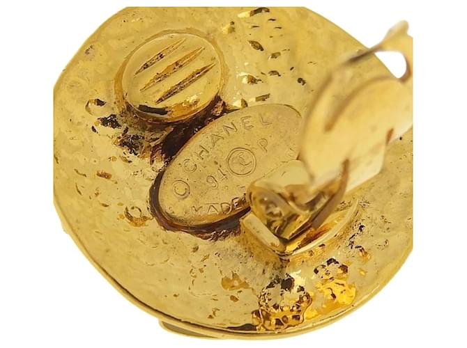 Orecchini Clip Coco Mark di Chanel D'oro - vista 7