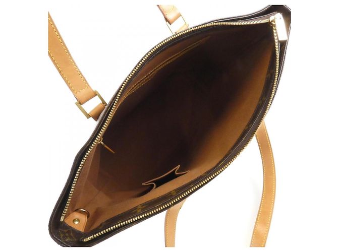 Borsa Louis Vuitton Monogram Cabas Mezzo Marrone - vista 10