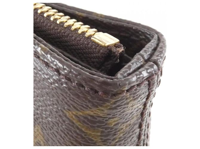 Borsa Louis Vuitton Monogram Cabas Mezzo Marrone - vista 5