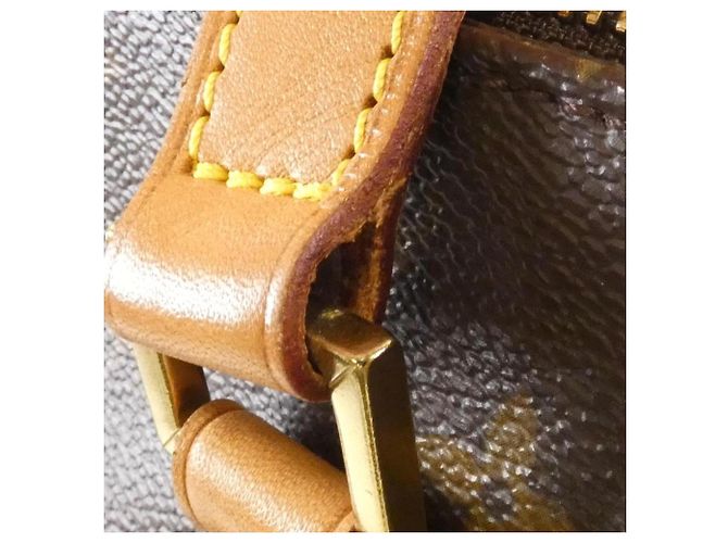 Borsa Louis Vuitton Monogram Cabas Mezzo Marrone - vista 6