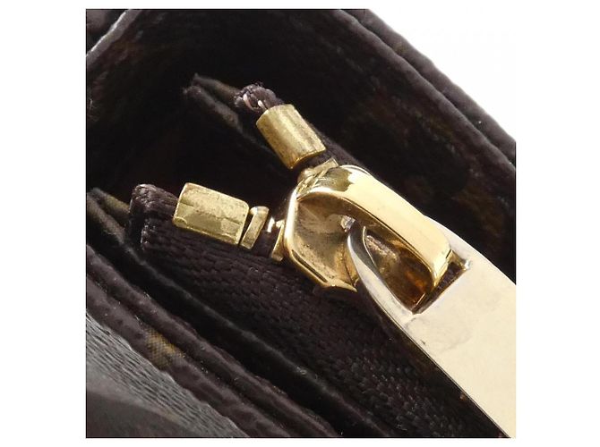 Borsa Louis Vuitton Monogram Cabas Mezzo Marrone - vista 7
