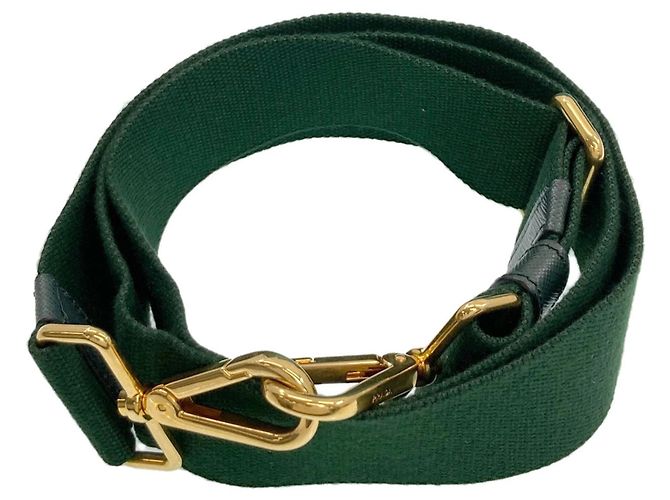 Borsa a mano Prada Canapa 2 in 1 Verde - vista 10