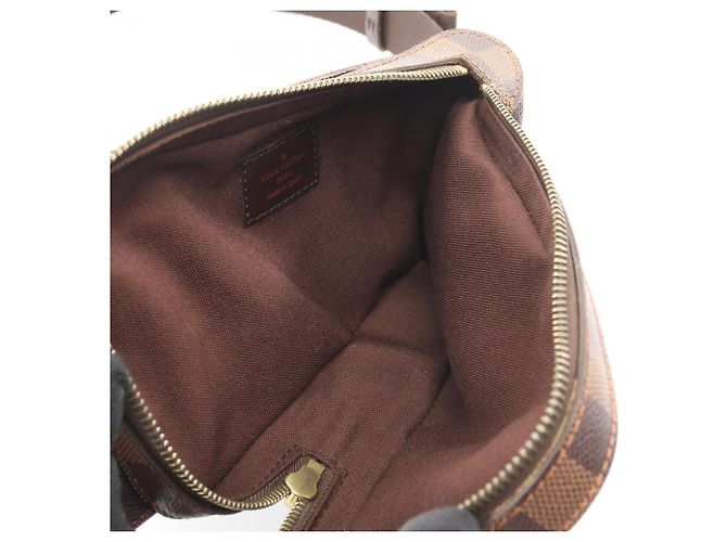 Borsa a vita Geronimos Louis Vuitton Marrone Damier ebene - vista 3
