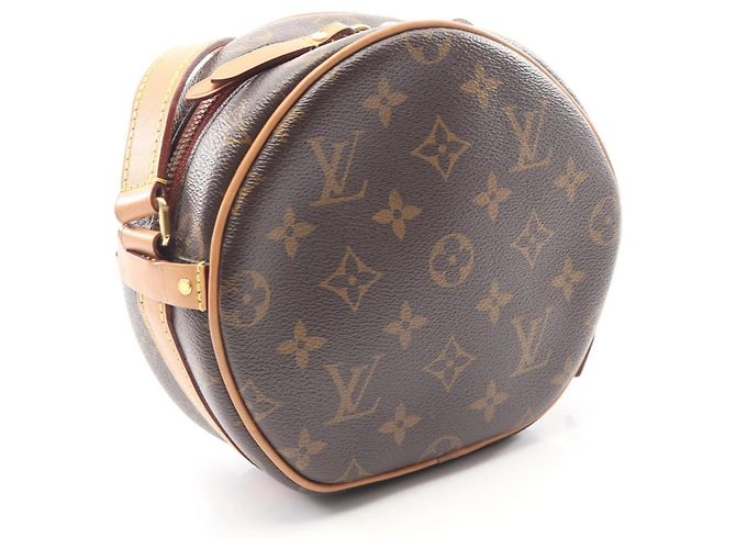 Borsa a Spalla Boite Chapeau Souple PM Monogramma Louis Vuitton Marrone - vista 2