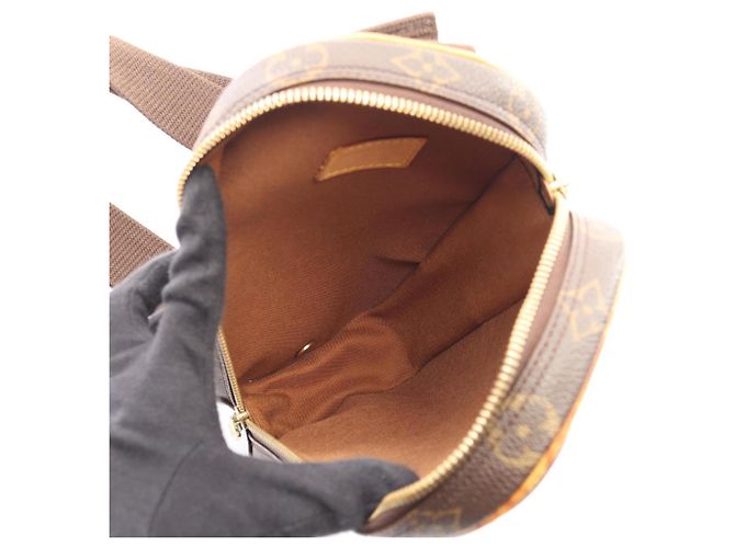 Borsa a vita Pochette Gange Louis Vuitton Marrone Monogramma - vista 3