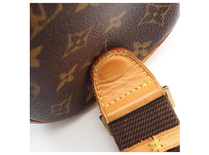Borsa a vita Pochette Gange Louis Vuitton Marrone Monogramma - vista 6