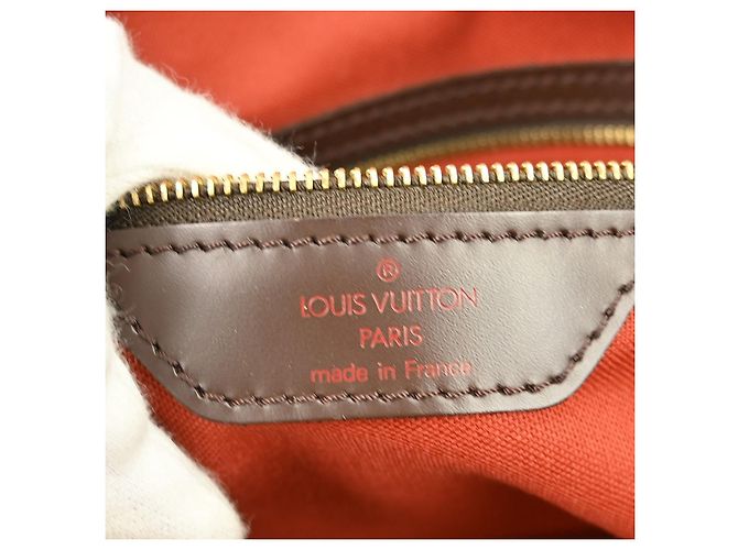 Borsa Chelsea Damier Louis Vuitton Marrone - vista 4