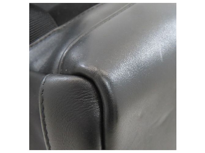 Mochila con logo Jimmy Choo en nylon negro - vista 16