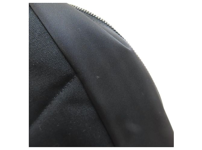 Mochila con logo Jimmy Choo en nylon negro - vista 9