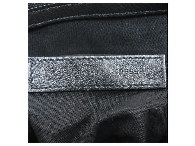 Borsa in pelle 2 in 1 Balenciaga Nero - vista 8