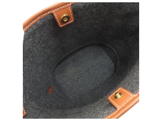 Céline Borsa a Spalla Lunga Celine Bucket Marrone - vista 5
