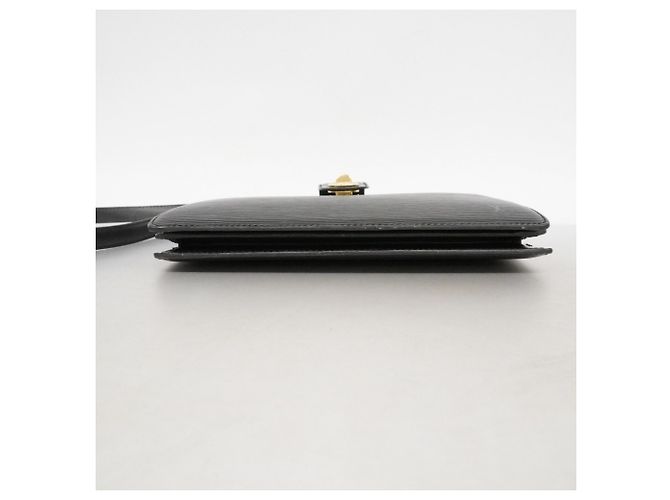 Borsa a Spalla Capucines Epi Louis Vuitton M52342 Nero - vista 3