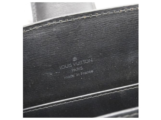 Borsa a Spalla Capucines Epi Louis Vuitton M52342 Nero - vista 5