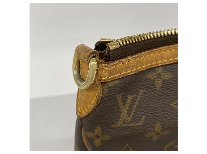 Borsa Louis Vuitton Monogram Palermo GM Marrone - vista 10