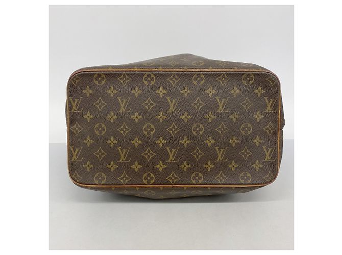 Borsa Louis Vuitton Monogram Palermo GM Marrone - vista 3