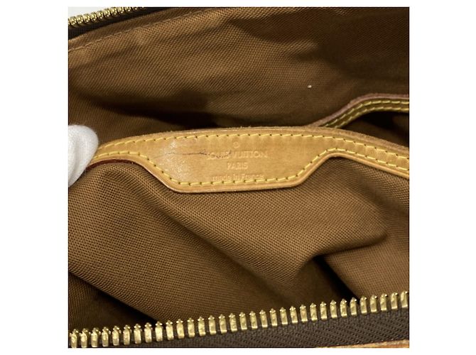 Borsa Louis Vuitton Monogram Palermo GM Marrone - vista 5