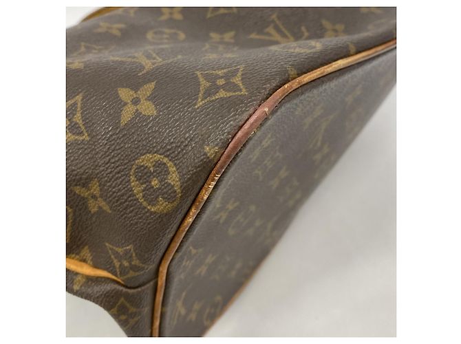 Borsa Louis Vuitton Monogram Palermo GM Marrone - vista 7
