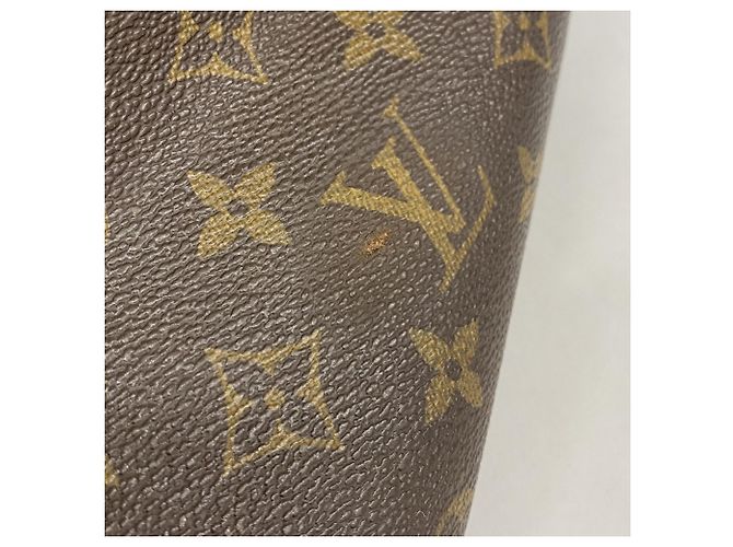 Borsa Louis Vuitton Monogram Palermo GM Marrone - vista 9