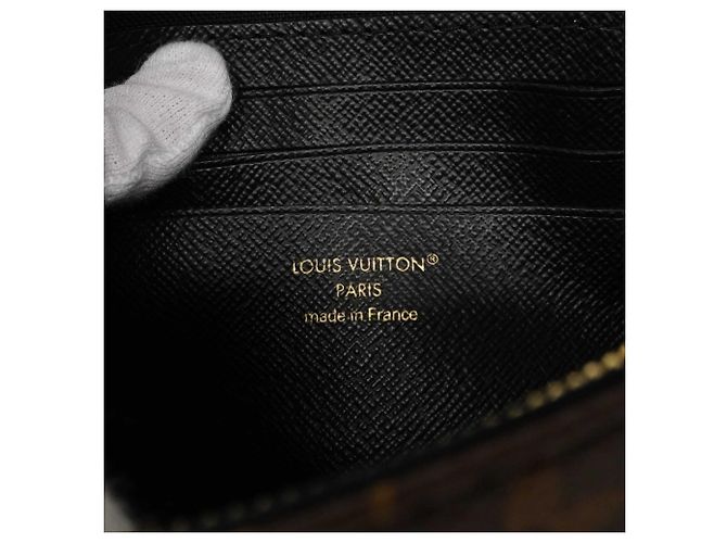 Borsa a Spalla Louis Vuitton Monogram Reverse Wallet-on-Chain Ivy Marrone - vista 5