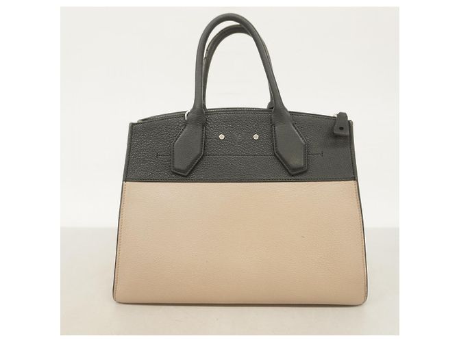 Borsa City Steamer MM Louis Vuitton Nero Beige - vista 13